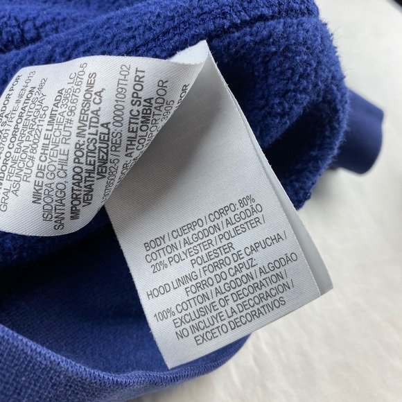 Nike Club FC Barcelona Soccer Core Hoodie Pullover - Picture 12 of 15